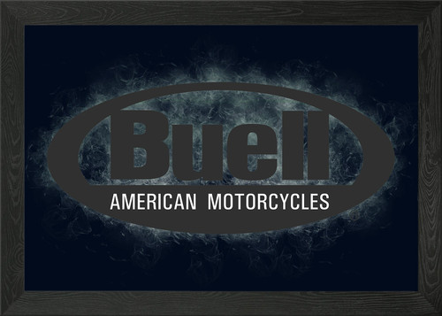 Buell framed wall art poster - buell,