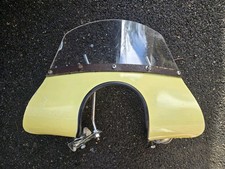 Vintage Piaggio Vespa Px125 200 Lml Star Fly Screen Gs Sprint Etc Yellow