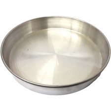 Aluminium Pizza Baking Tray Non Stick Oven Round Pizza 2'' DEEP 8 to 16 Inch