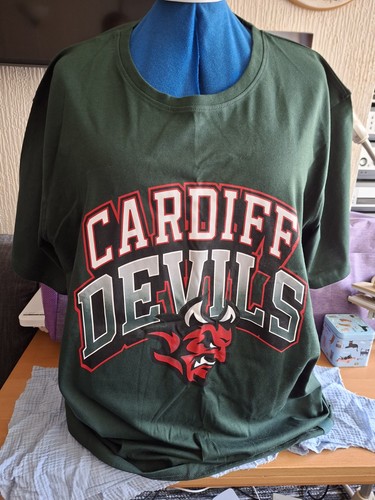 Cardiff devils shirt - t-shirt, green
