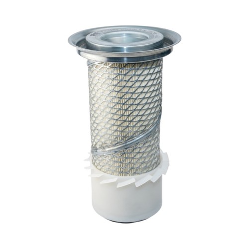 Air filter with fins - filter, and