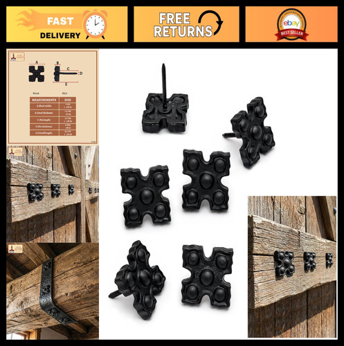 Rustic iron clavos decorative - iron,