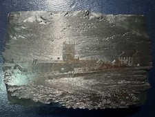 Antique Signed By J. Cooper Engraved Wooden Printing Block