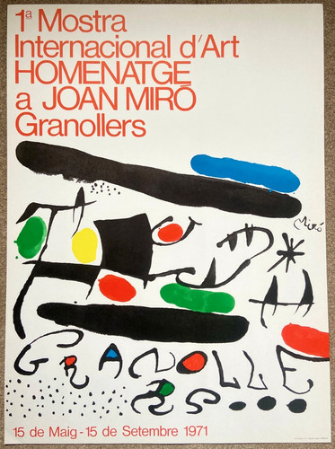 Joan miro 1971 exhibition - joan,