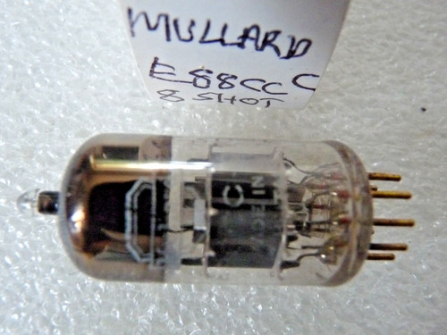 Mullard e88cc gold pins - gold,