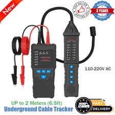 Underground Cable Tester Locator Circuit Tracer Metal Pipe Detector Wire Tracker