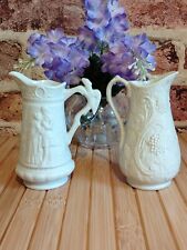 2 PORTMEIRION EMBOSSED PARIAN
