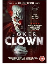 Joker Clown DVD 2020 Halloween Movie Film Sealed 18+ Scary Horror Thriller NEW!