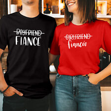 T-Shirt (1507) Boyfriend Fiance Girlfriend Fiancee Couple Valentines Day T Shirt
