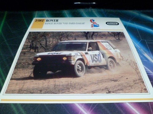 1981 rover range vsd - rover,