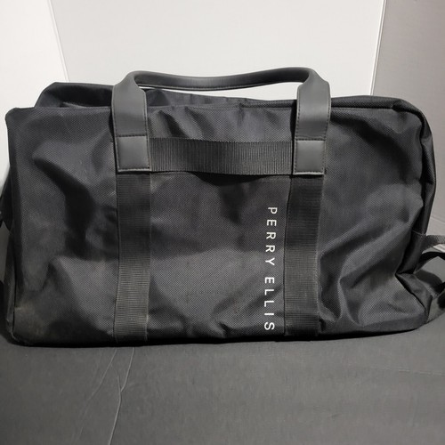 Perry ellis black duffle - ellis-“black,