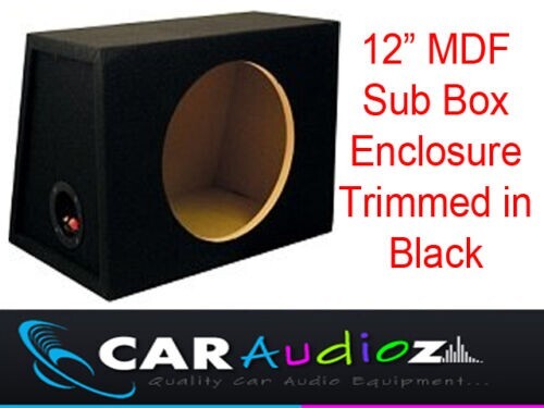 Inch mdf black carpeted - 12,