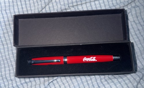 Ballpoint pen coca cola clip - ,