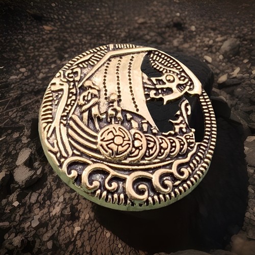 Viking silver tone - viking,
