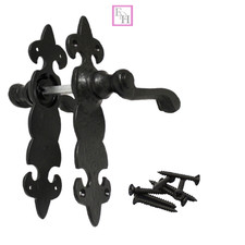 Black Cast Iron Fleur-de-Lys