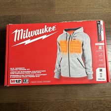 Brand New Milwaukee Tool 336G-21M M12 Heated Women's Hoodie Kit - Gray Medium
