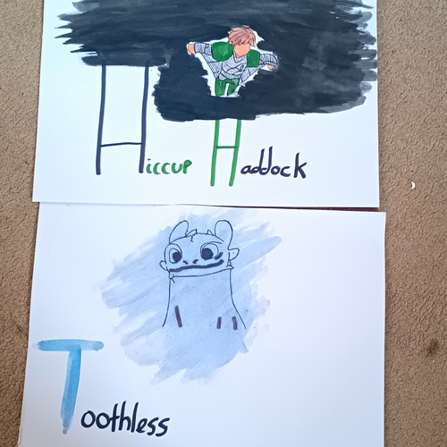 Ooak cartoon character - 2x,