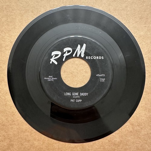 Pat cupp long gone - long, rpm