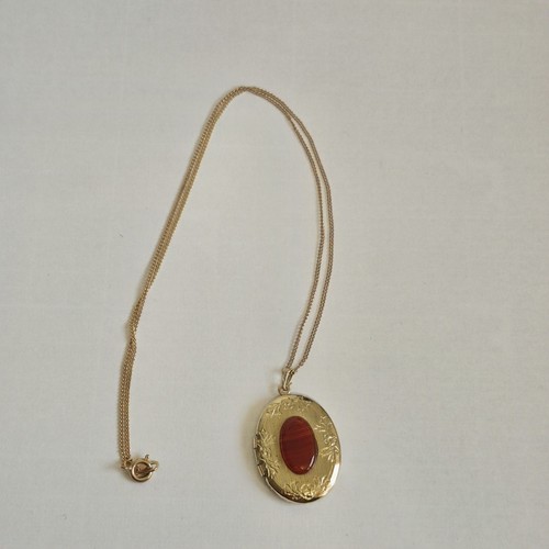 Vintage gold plated locket - vintage,