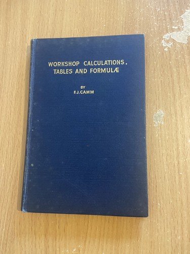 Workshop calculations tables - workshop, calculations,