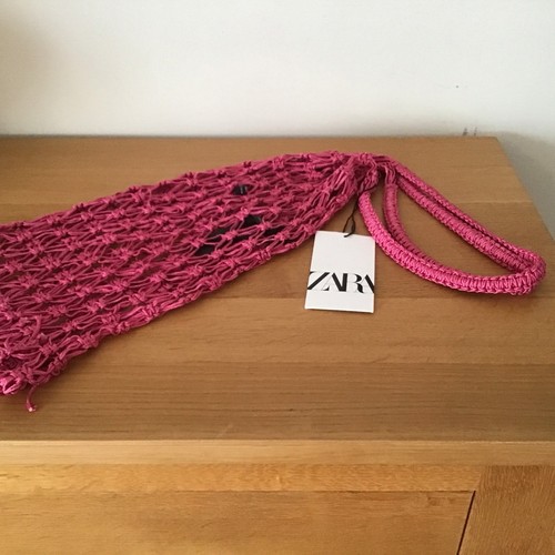 Zara macrame bag - zara, t