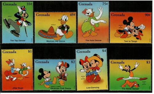 Grenada 1996 disney - grenada,
