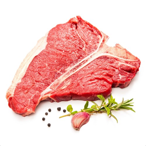 Bone steak fresh - t-bone,