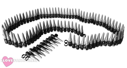 Silver bullet belt army - bullet,