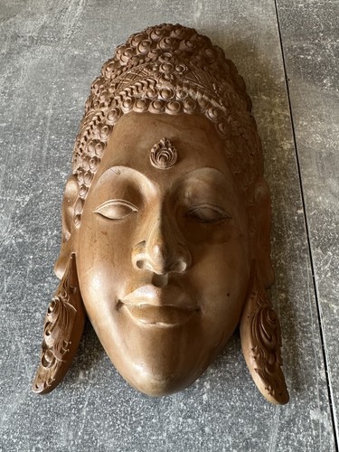 Vintage hand carved wooden - carved,