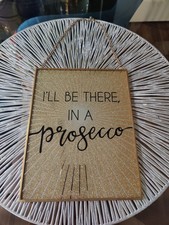 Gold Wall Print glittery I'll