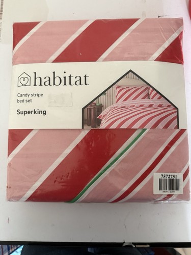 Habitat candy stripe superking - candy,