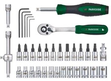 Parkside 36 Piece 1/4" Drive