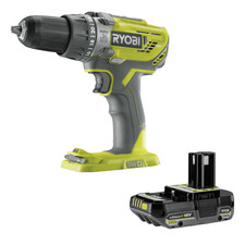 Ryobi R18PD3-0 18V ONE+ Cordless Combi Drill & 2Ah 18V ONE+ Battery