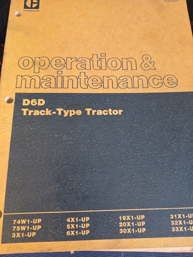 Cat caterpillar d6d tractor - cat,