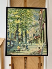 Vintage "The Pantiles, Tunbridge Wells" Poster, Professionally Framed & Glazed