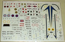 Modeldecal Decals No.95 Westland Wessex HU.5 Phantom FGR.2 decal in 1:72 Scale