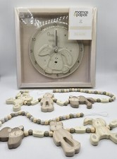 Mamas & Papas Nursery Set Clock And Curtain Tie Backs Once Upon A Time VGC 