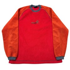 Hot Tuna Fleece Sweatshirt Pullover Y2K Retro Vintage Jumper Mens Large