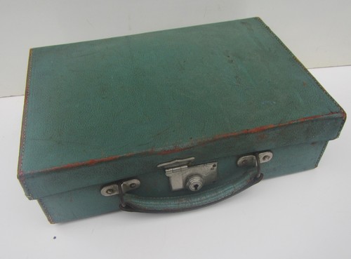 Vintage small green leather - green,