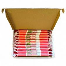 10 X Pink Pint Rock Sticks Handmade Uk Made British Traditional Candy Sweet