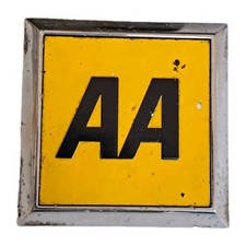 VINTAGE AA Badge  Automobile
