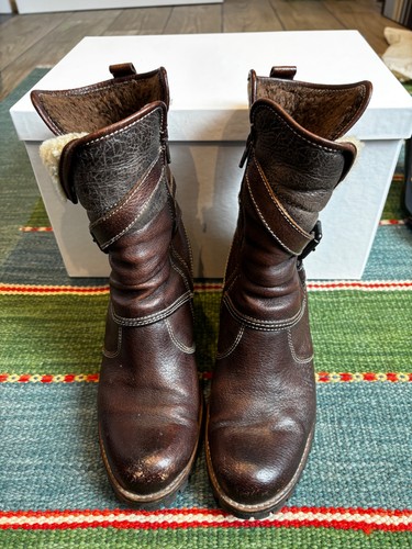 Manas women brown - manas, leather