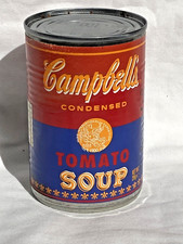Unopened 2012 Campbell's Tomato Soup Can - Andy Warhol 50th Anniversary  POP ART