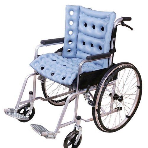 Air seat cushion with - air, holes