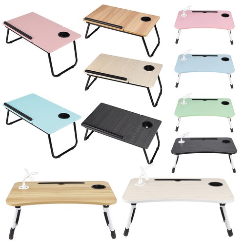 Folding laptop table stand bed - laptop,