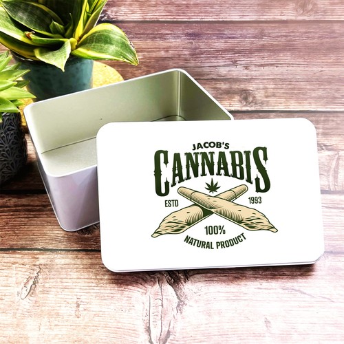 Cannabis storage vintage - cannabis,