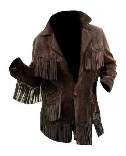 Men western cowboy suede - western,