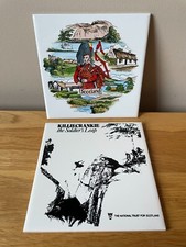 Vintage Scotland Ceramic Tile