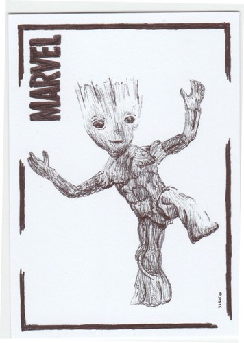 Aceo art sketch - art, marvel