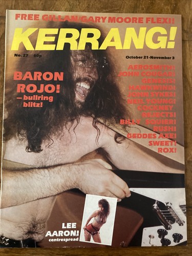 Kerrang oct 1982 genesis - kerrang!, #27